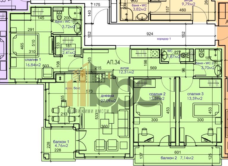 Продава 4-СТАЕН, гр. София, Карпузица, снимка 6 - Апартаменти - 56325056