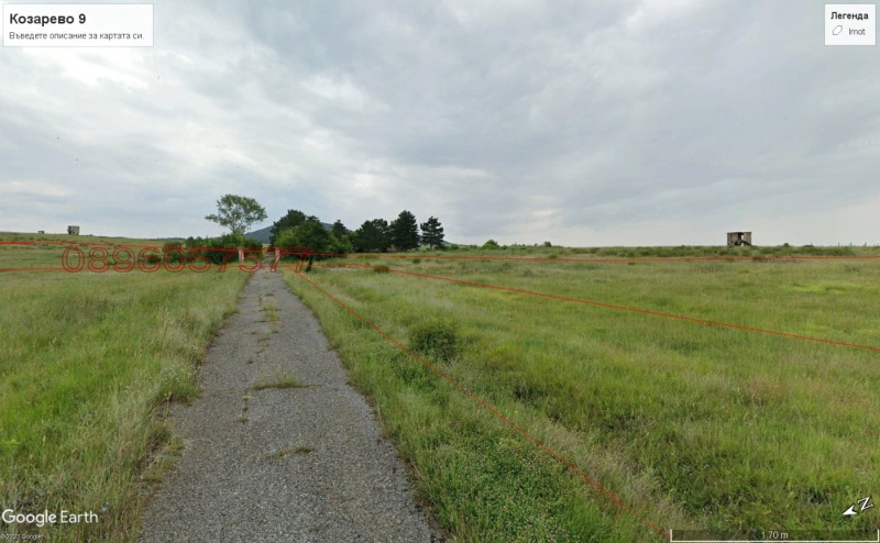 Продава ПАРЦЕЛ, с. Козарево, област Ямбол, снимка 12 - Парцели - 52632701