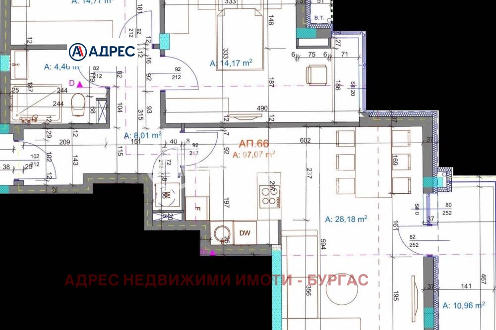 Продава 3-СТАЕН, гр. Бургас, Братя Миладинови