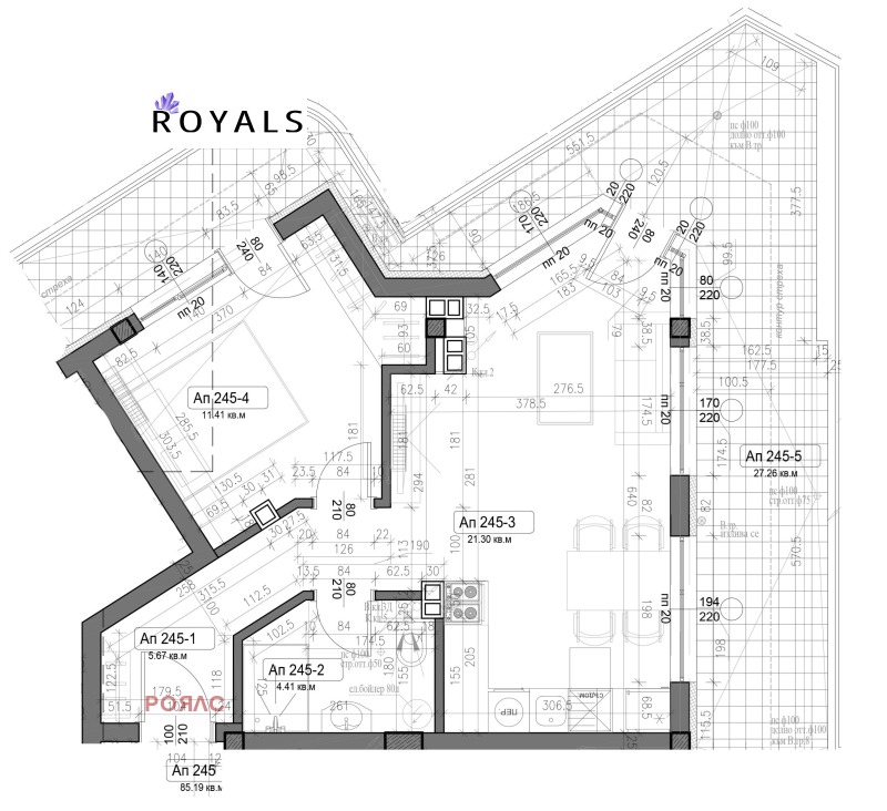Продава 2-СТАЕН в град Варна, Възраждане 1 - 99 кв.м / 158 754 € » 310 495.84 лв., РОЯЛС
