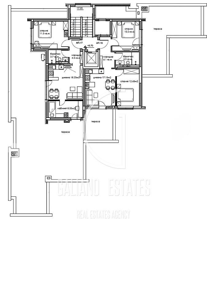 Продава  2-стаен град София , Обеля , 78 кв.м | 40120881 - изображение [8]