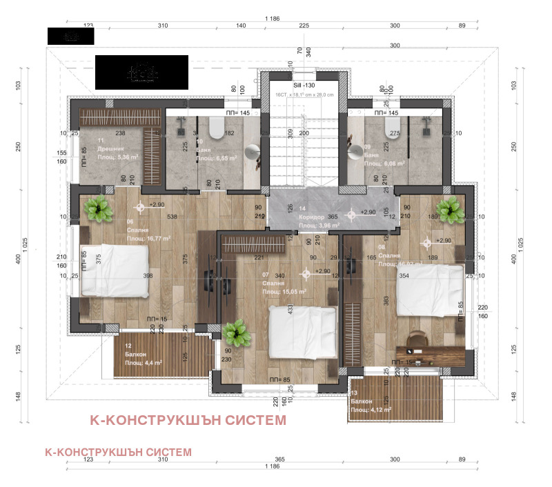Продава КЪЩА, с. Хераково, област София област, снимка 10 - Къщи - 52462942