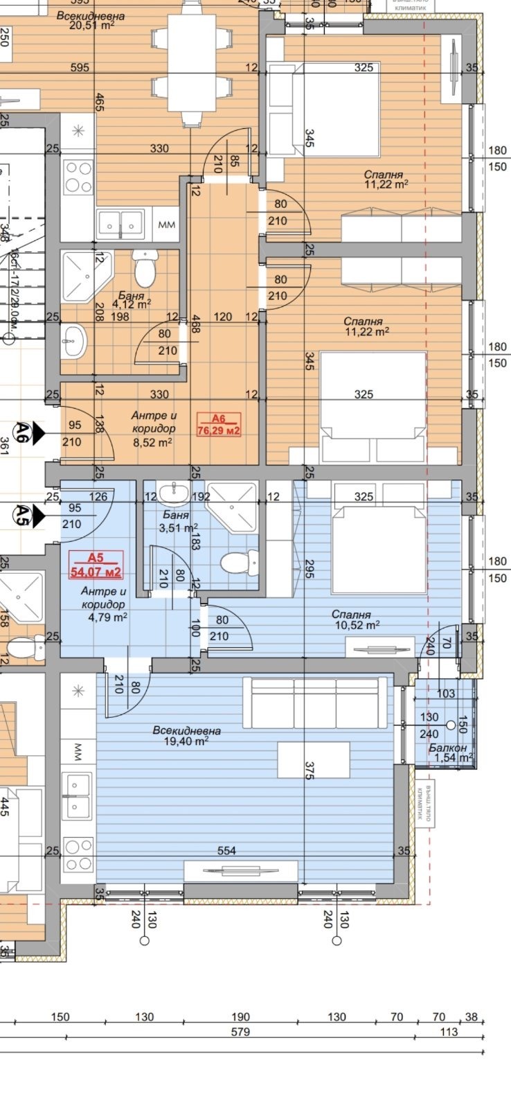 Продава 2-СТАЕН, гр. Свиленград, област Хасково, снимка 4 - Апартаменти - 52725221