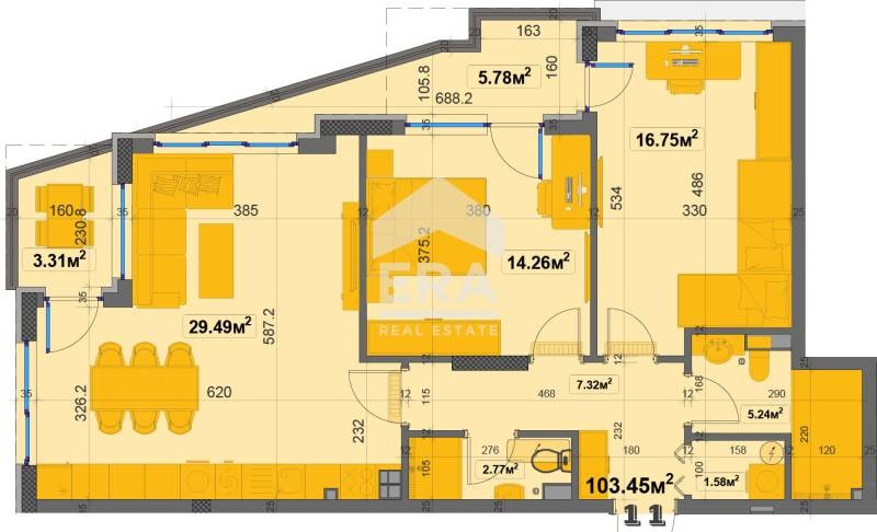 Продава  3-стаен град София , Овча купел , 117 кв.м | 27859278 - изображение [2]