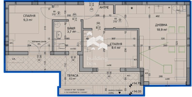 Продава 3-СТАЕН, гр. Пловдив, Христо Смирненски, снимка 2 - Апартаменти - 54004279