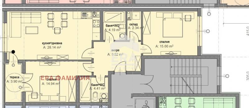Продава 3-СТАЕН, гр. София, Малинова долина, снимка 2 - Апартаменти - 54190813