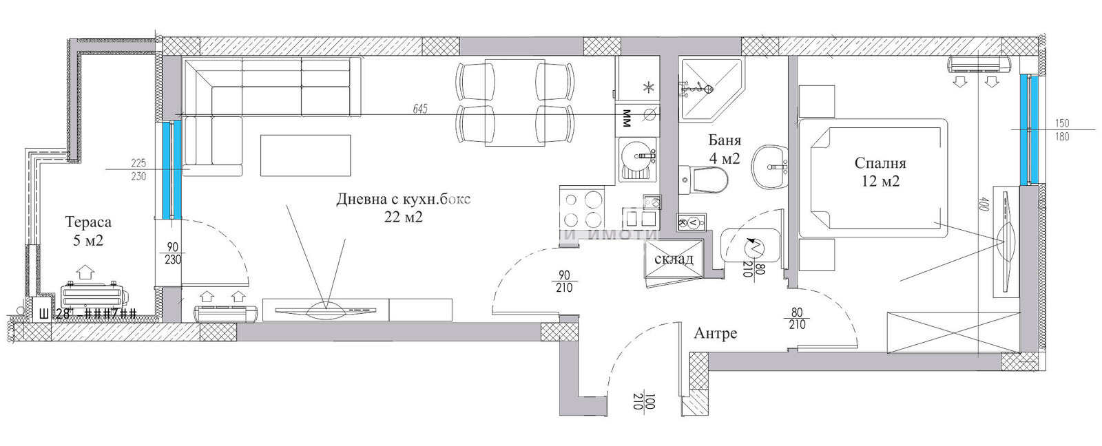 Продава 2-СТАЕН, гр. Пловдив, Христо Смирненски, снимка 2 - Апартаменти - 50018227
