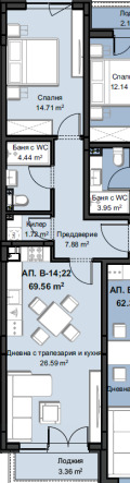 Продава 2-СТАЕН, град Пловдив, Христо Смирненски • 118800 € • 78406319 — Holmes.bg