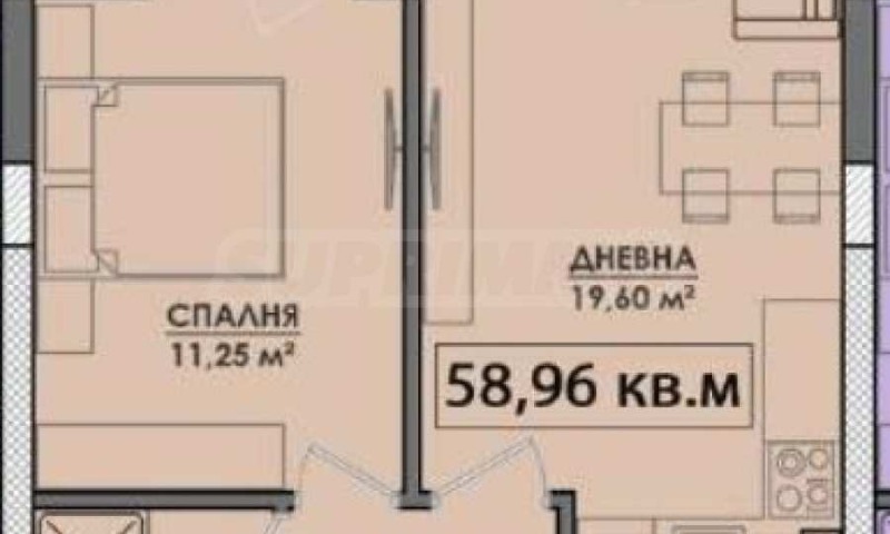 Продава 2-СТАЕН, гр. Бургас, Славейков, снимка 4 - Aпартаменти - 48212583