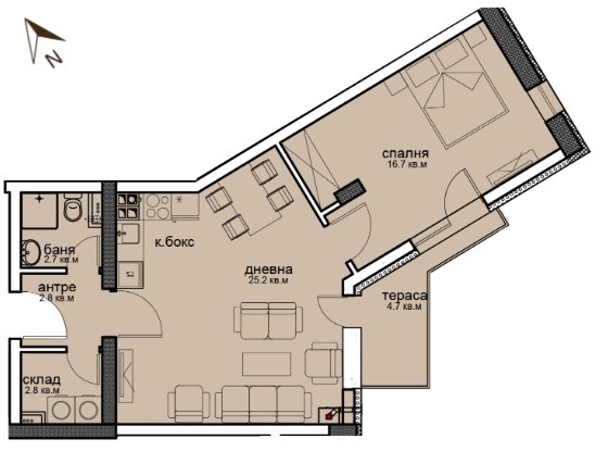 Продава 2-СТАЕН, гр. София, Витоша, снимка 9 - Апартаменти - 53710824