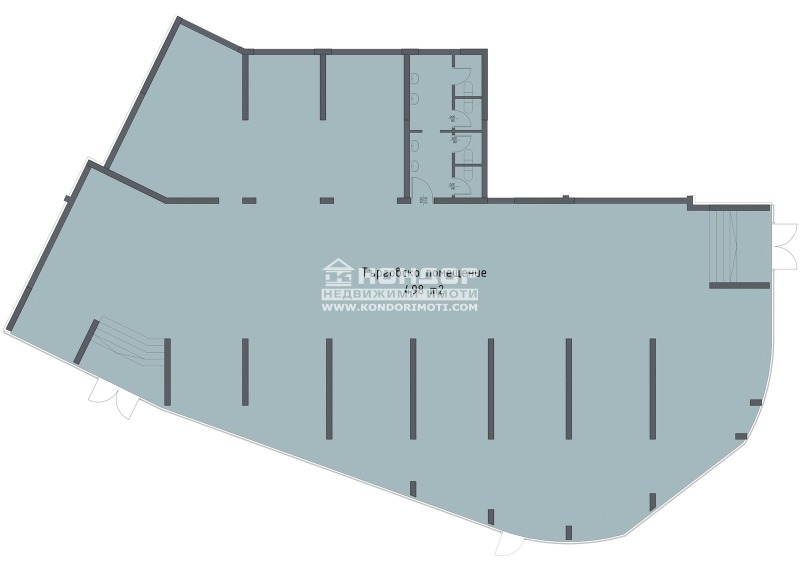 Продава МАГАЗИН, гр. Пловдив, Западен, снимка 2 - Магазини - 53031490