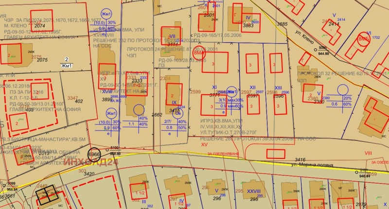 Продава  Парцел, град София, с. Бистрица •  150 000 EUR • ID 15708144 — holmes.bg - [1] 