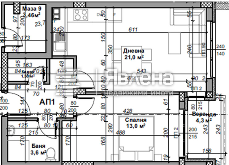 Продава 2-СТАЕН, гр. Варна, Възраждане 3, снимка 3 - Апартаменти - 53127520