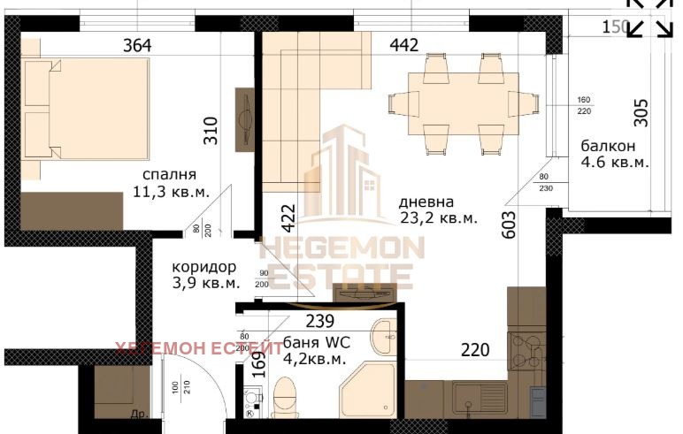 Продава 2-СТАЕН, гр. Варна, Победа, снимка 2 - Апартаменти - 56080472