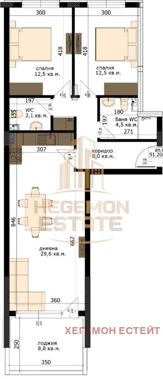 Продава 2-СТАЕН, гр. Варна, Победа, снимка 4 - Апартаменти - 56080472