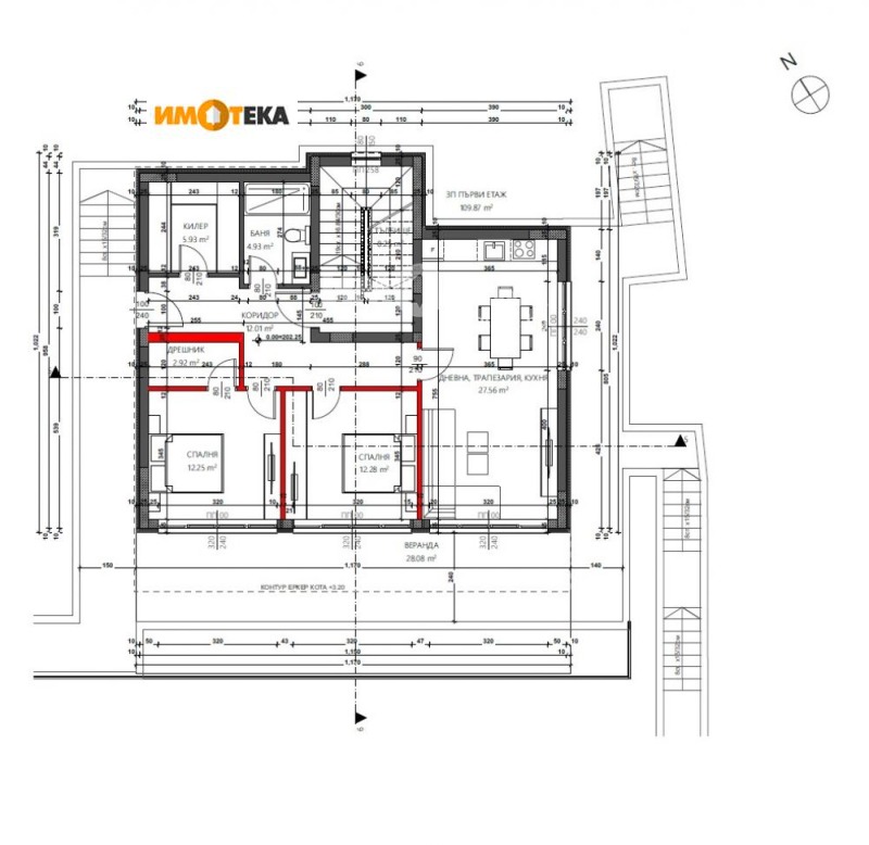 Продава  3-стаен град Варна , м-т Сотира , 140 кв.м | 48926254 - изображение [3]