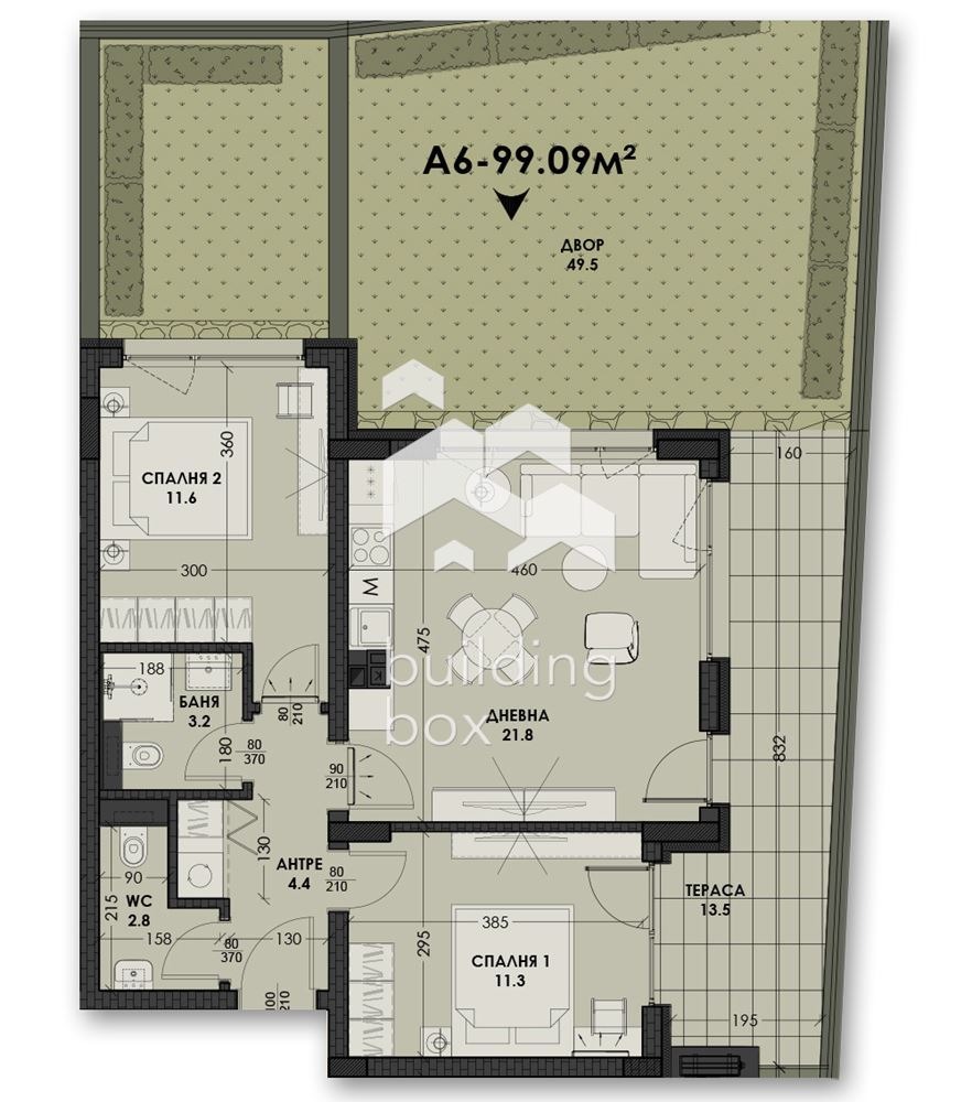 Продава 3-СТАЕН, гр. Варна, Виница, снимка 2 - Апартаменти - 54516356