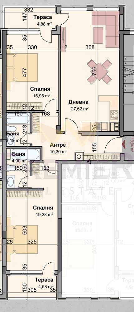 For Sale  2 bedroom Sofia , Krastova vada , 119 sq.m | 81679473 - image [2]