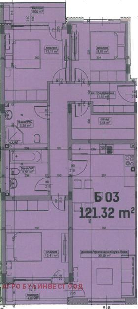 Продажба на четеристайни апартаменти в град Велико Търново — страница 2 - изображение 11 