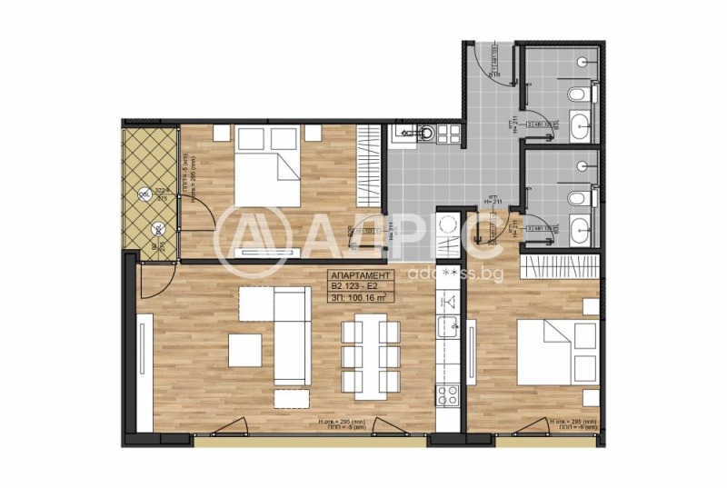 À venda  2 quartos Sofia , Boiana , 124 m² | 56130584 - imagem [4]