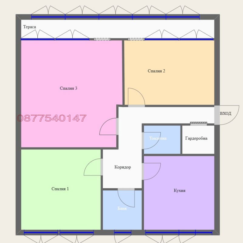 En venta  2 dormitorios Sofia , Borovo , 100 metros cuadrados | 91619771 - imagen [17]