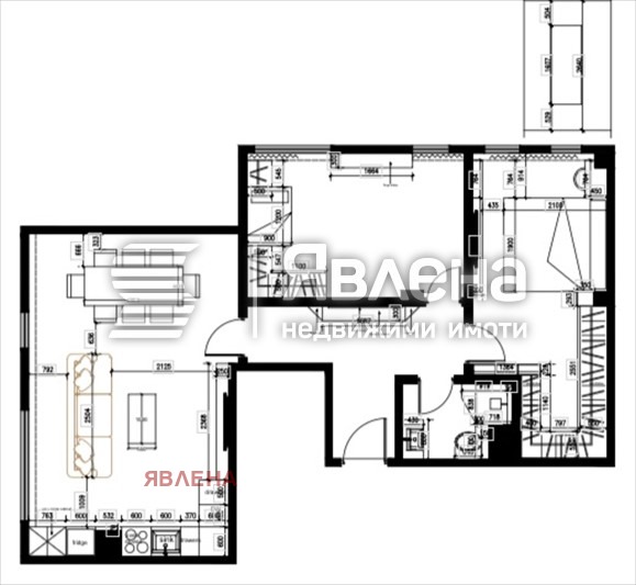 Продава 3-СТАЕН, гр. София, Малинова долина, снимка 2 - Апартаменти - 55367257