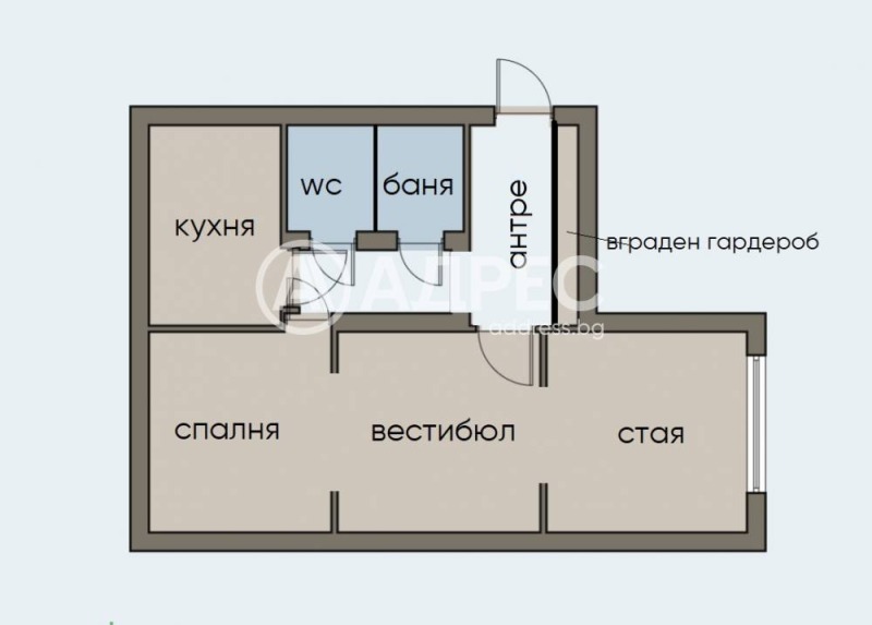 Til salgs  1 soverom Sofia , Tsentar , 69 kvm | 45938862 - bilde [4]