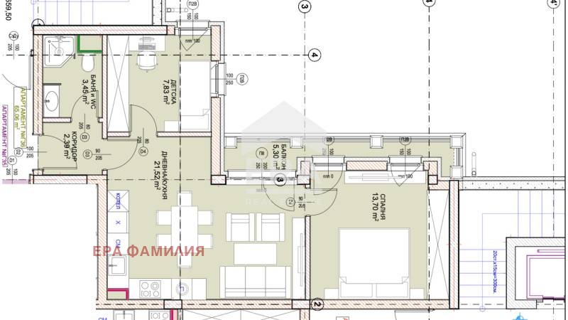 Продава 3-СТАЕН, гр. София, Малинова долина, снимка 1 - Aпартаменти - 49543193