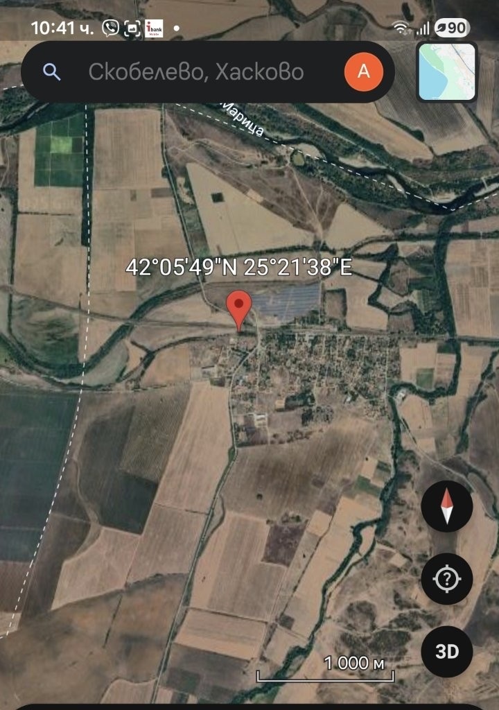 Продава ПАРЦЕЛ, с. Скобелево, област Хасково, снимка 2 - Парцели - 52873030