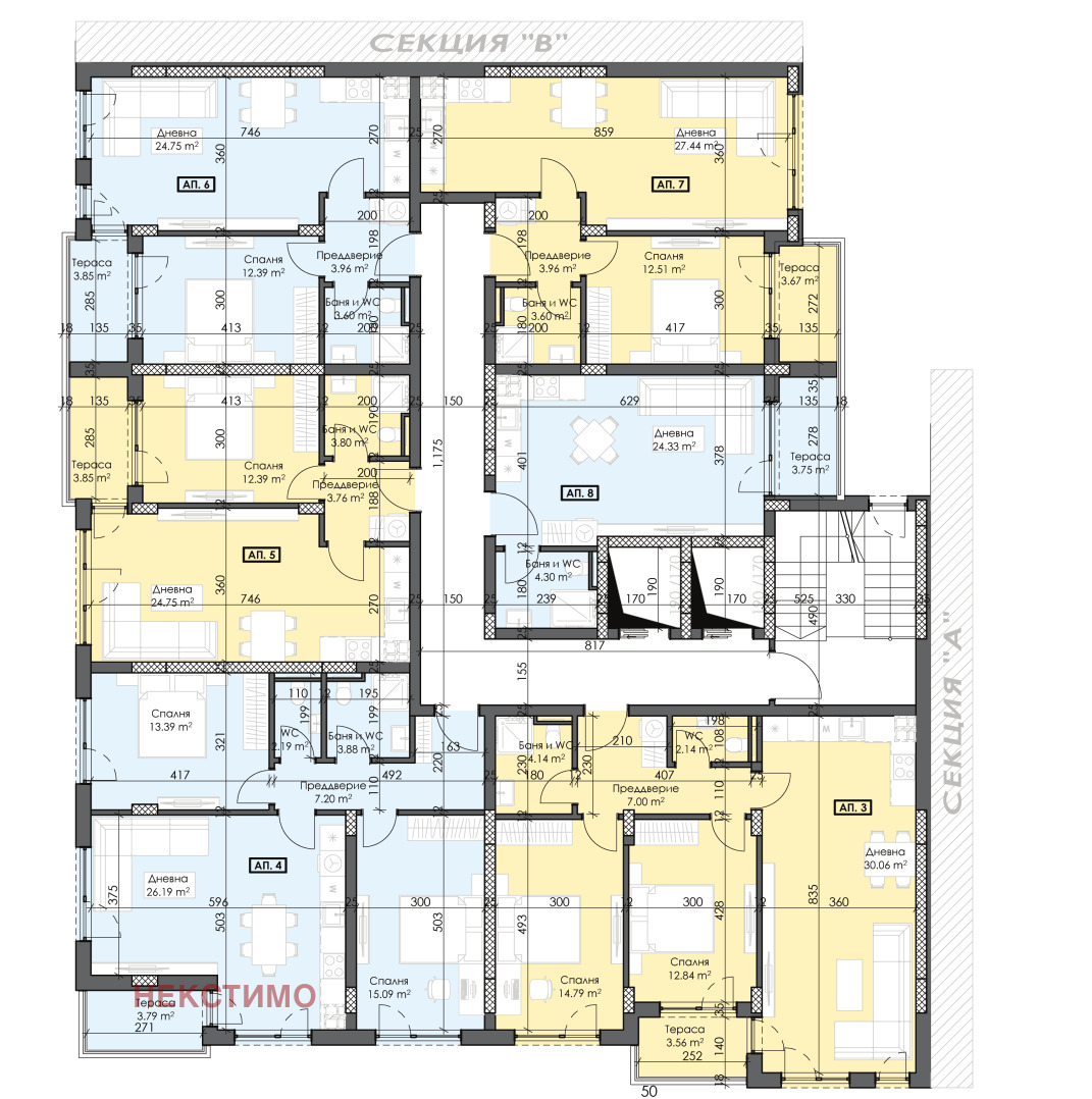 Продава 3-СТАЕН, гр. Пловдив, Тракия, снимка 2 - Апартаменти - 49675103