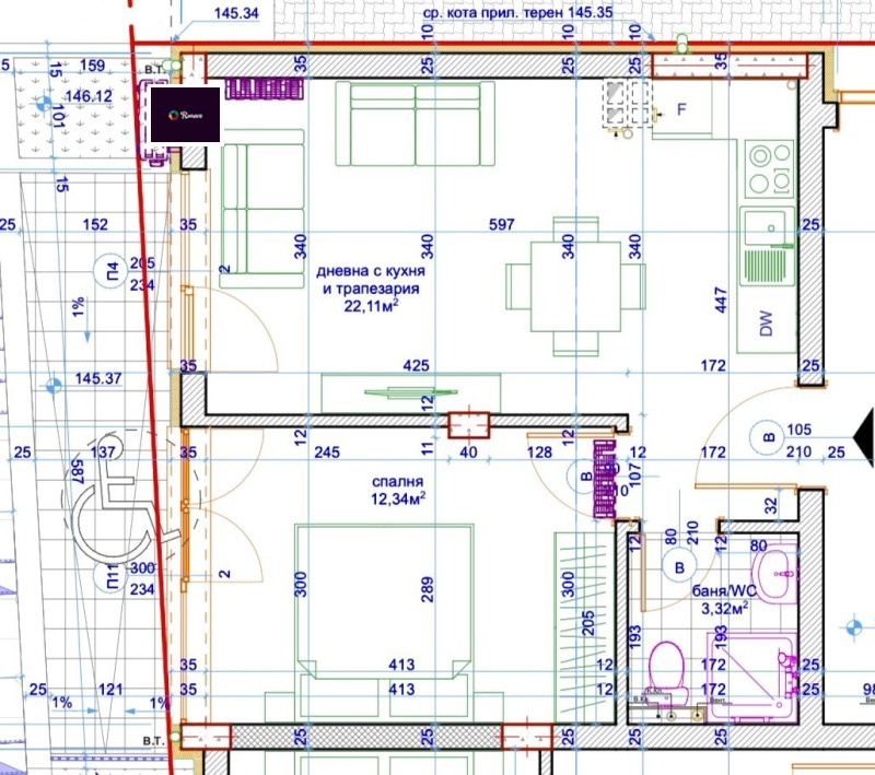 Til salg  1 soveværelse Varna , Briz , 66 kvm | 23505760 - billede [6]