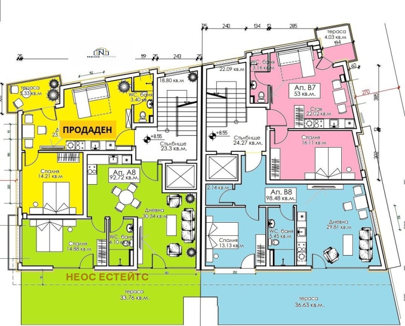 Продава 2-СТАЕН, гр. Созопол, област Бургас, снимка 2 - Апартаменти - 50960838
