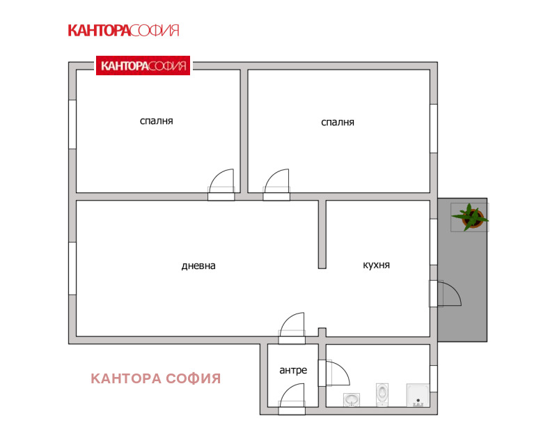 Eladó  2 hálószobás Sofia , Centar , 90 négyzetméter | 27016466 - kép [16]