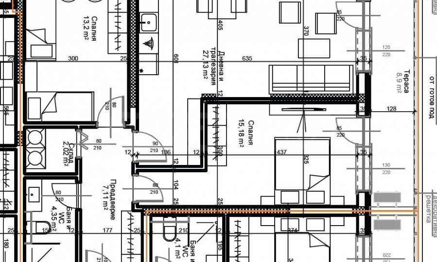 Продава 3-СТАЕН, гр. Пловдив, Остромила, снимка 7 - Апартаменти - 55374166