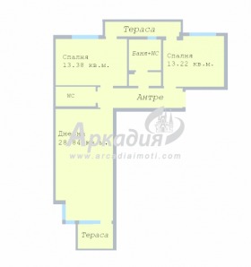 3-СТАЕН, 107 m2