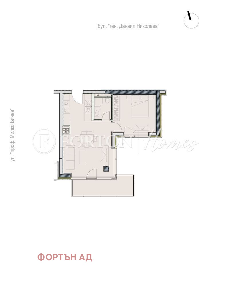 Продава 2-СТАЕН, гр. София, Оборище, снимка 2 - Апартаменти - 55724513