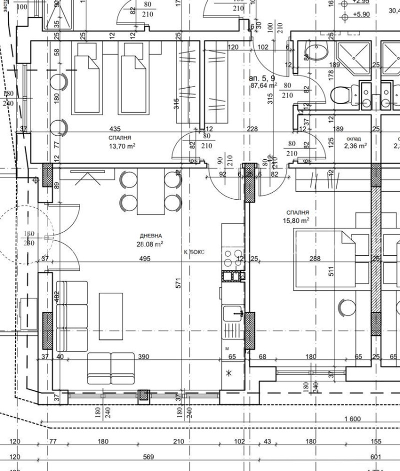 Zu verkaufen  2 Schlafzimmer Sofia , Lozenez , 105 qm | 65563074