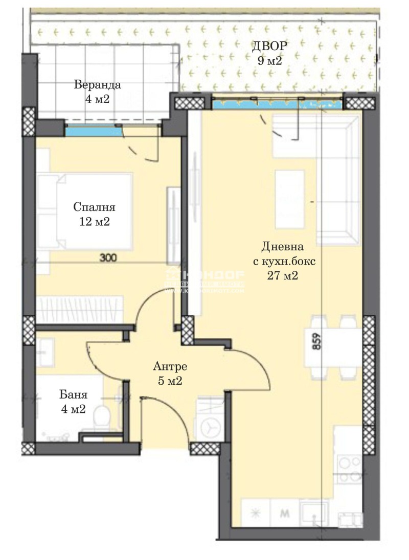 Продава  2-стаен град Пловдив , Тракия , 74 кв.м | 16818496 - изображение [4]