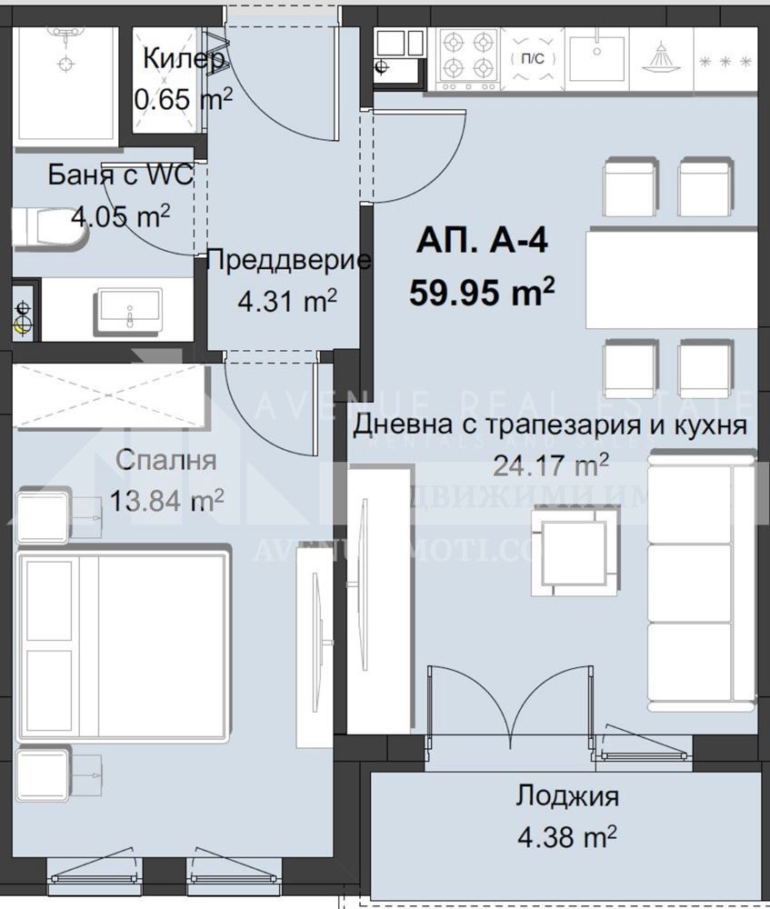 Продава 2-СТАЕН, гр. Пловдив, Христо Смирненски, снимка 2 - Апартаменти - 54687477
