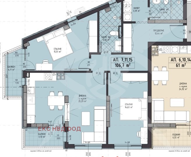 Продава 3-СТАЕН, гр. Пловдив, Христо Смирненски, снимка 1 - Aпартаменти - 47491196