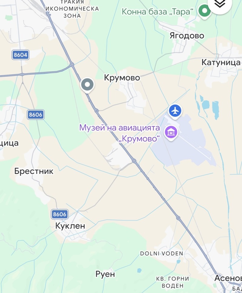 Продава ЗЕМЕДЕЛСКА ЗЕМЯ, с. Крумово, област Пловдив