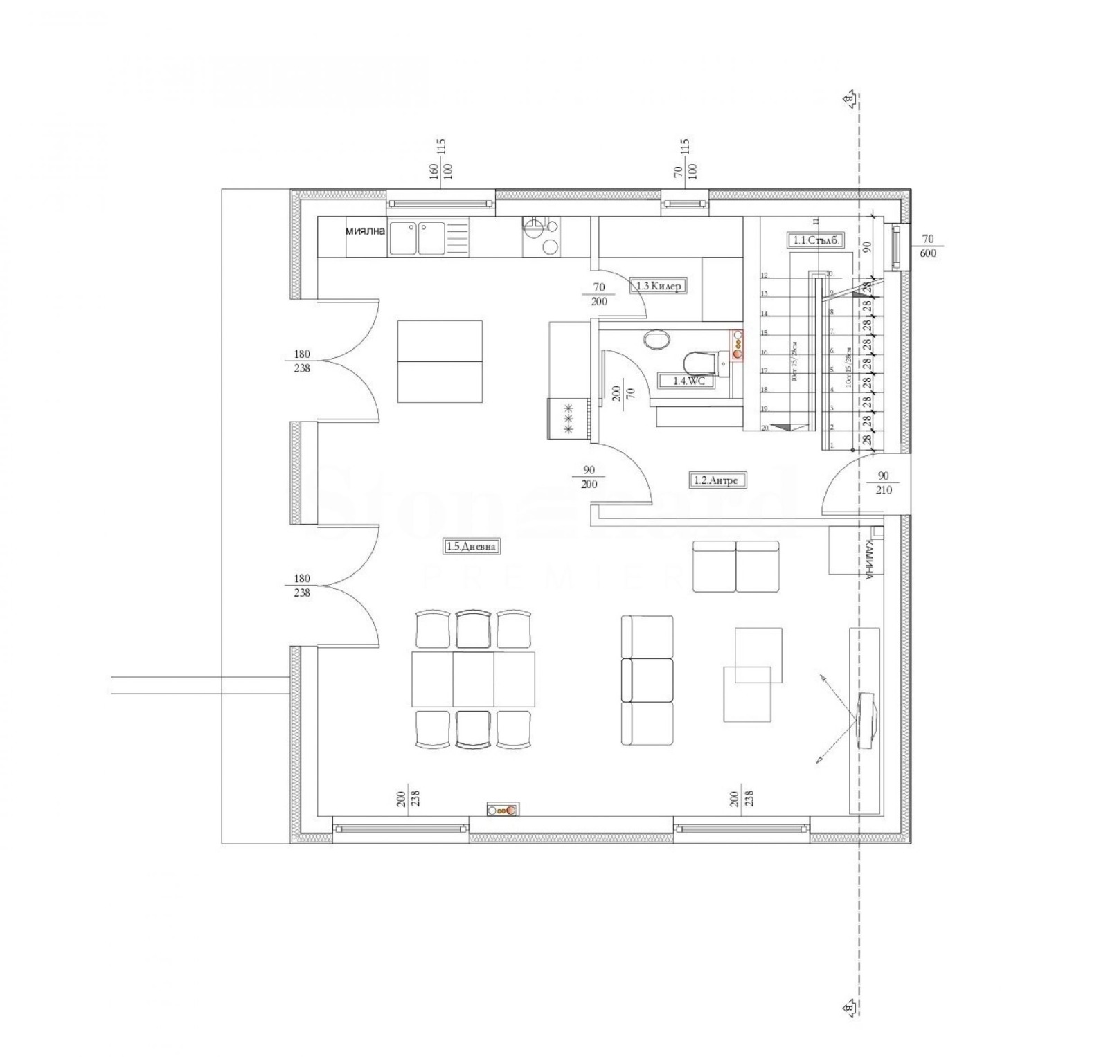 Продава КЪЩА, гр. София, Сеславци, снимка 11 - Къщи - 52215002