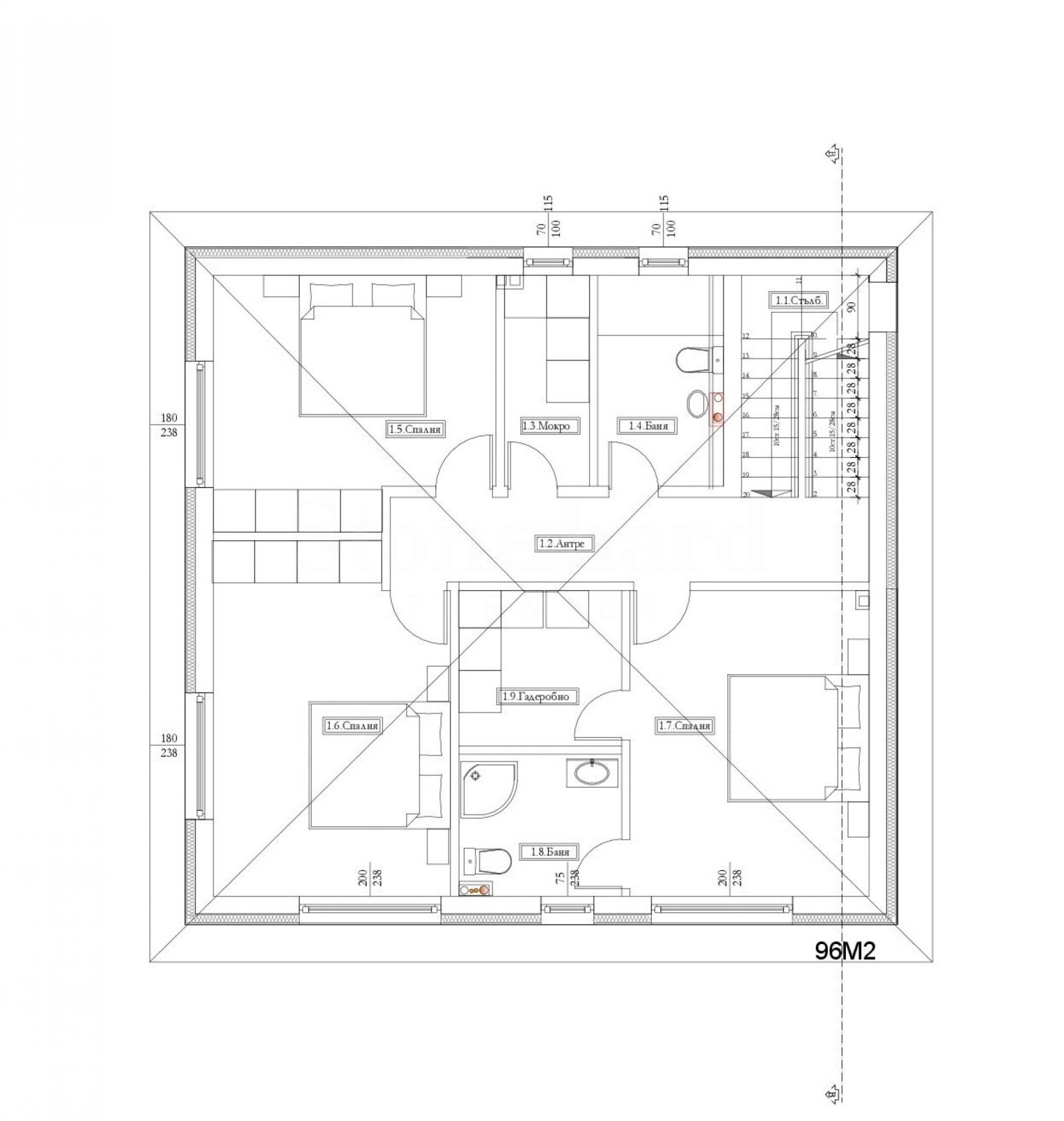 Продава КЪЩА, гр. София, Сеславци, снимка 12 - Къщи - 52215002
