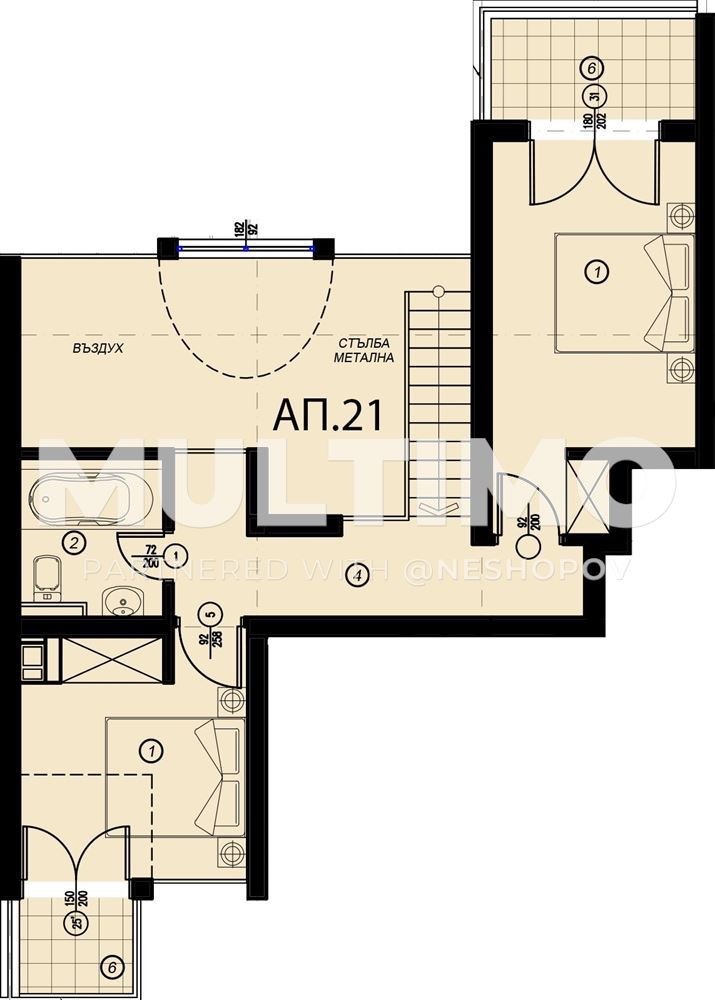 In vendita  Maisonette Sofia , Bakston , 121 mq | 88732720 - Immagine [14]