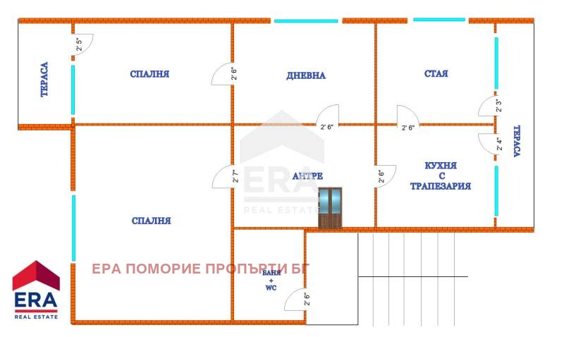 De vânzare  Etajul casei regiunea Burgas , Pomorie , 119 mp | 11925599 - imagine [15]