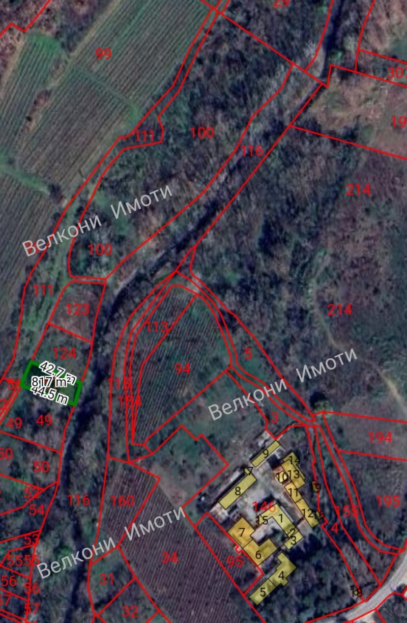 Na sprzedaż  Działka region Płowdiw , Chrabrino , 817 mkw | 67064804 - obraz [3]