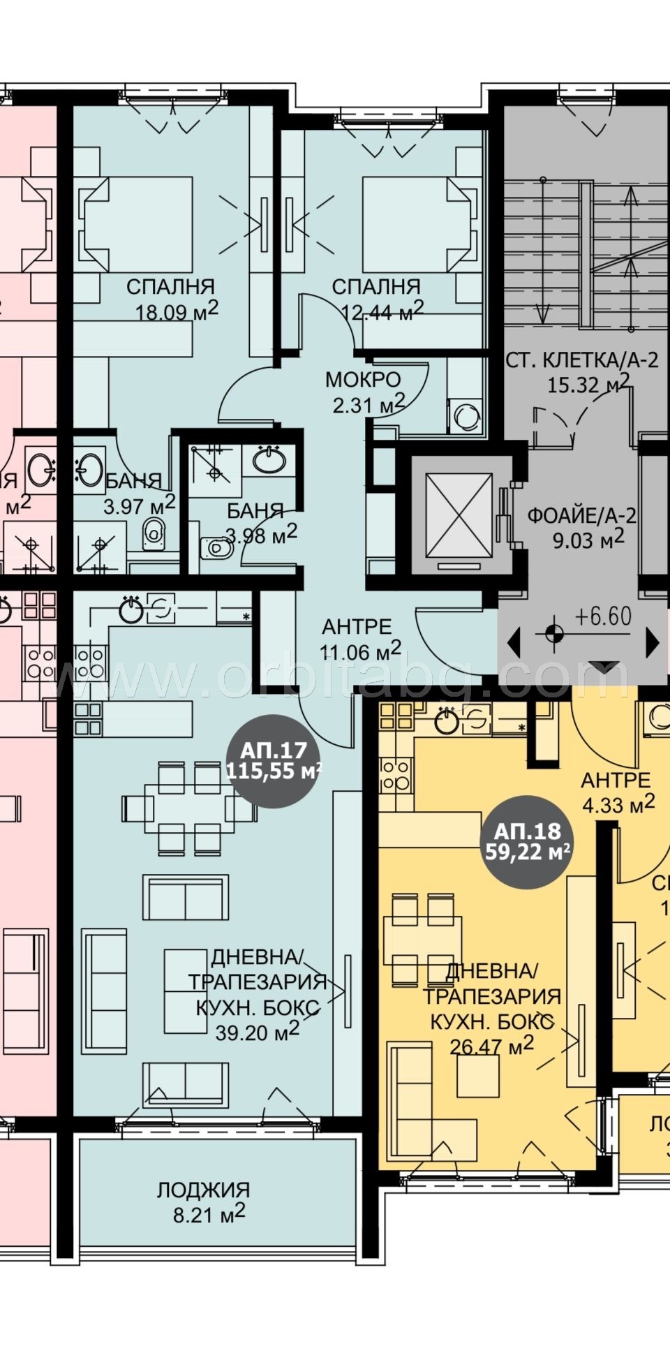 Продава 3-СТАЕН, гр. София, Витоша, снимка 3 - Апартаменти - 54024453