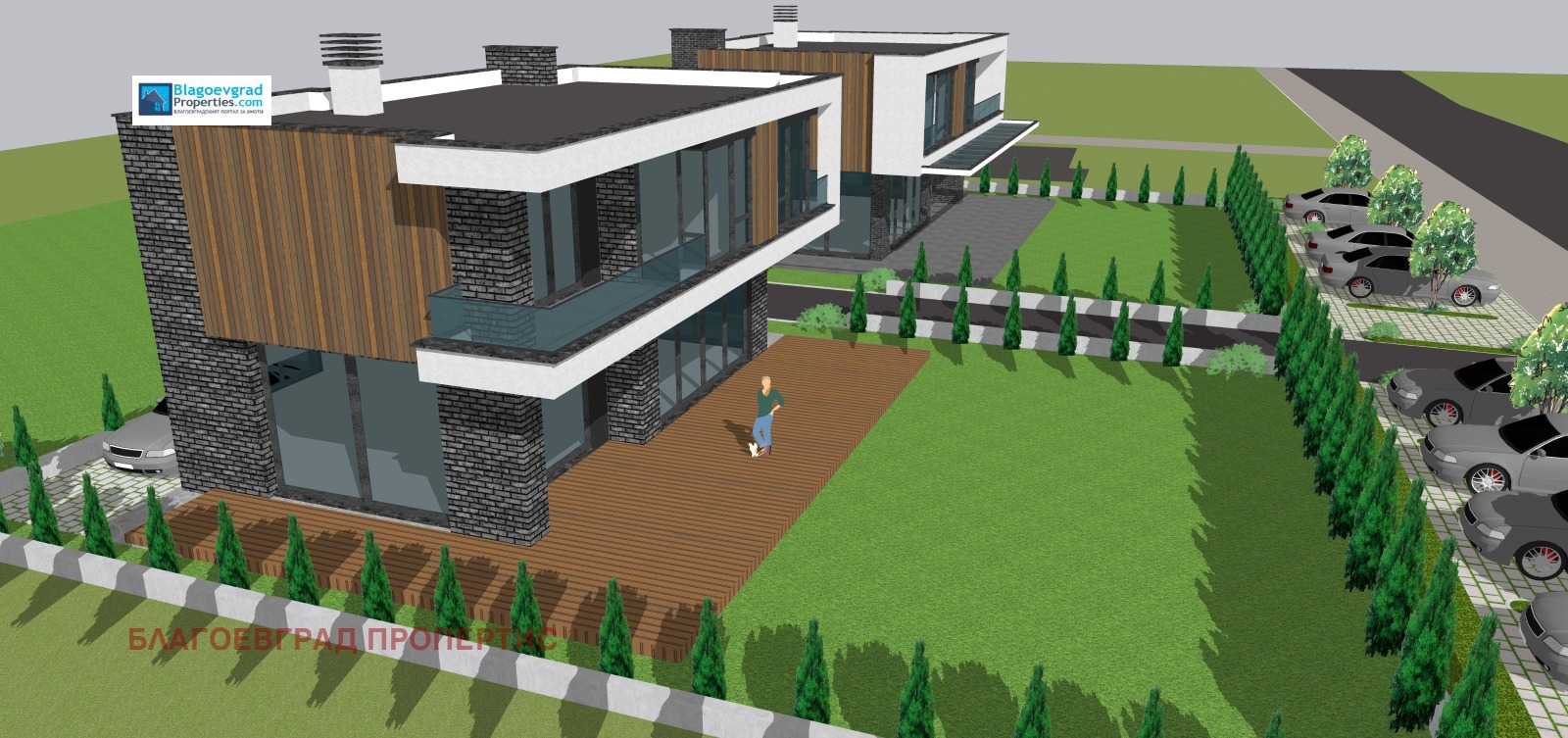 Продава КЪЩА, гр. Благоевград, Баларбаши, снимка 2 - Къщи - 50397617