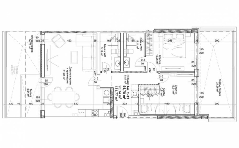 En venta  2 dormitorios Plovdiv , Jristo Smirnenski , 114 metros cuadrados | 12032280 - imagen [2]