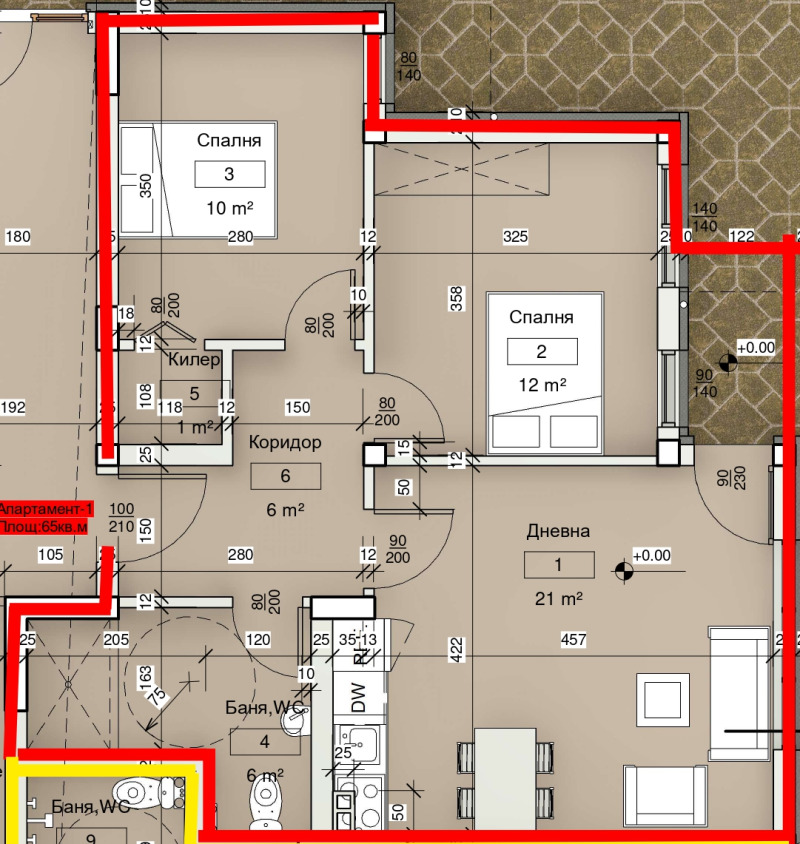 In vendita  2 camere da letto Varna , Vinitsa , 82 mq | 47047987 - Immagine [9]